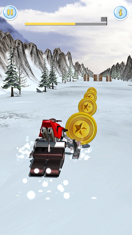 Flippy Jet Ski Snow Race Games