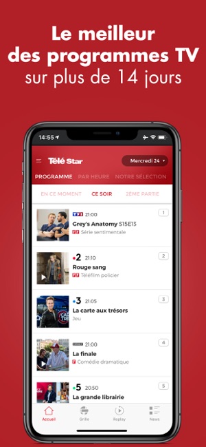 TéléStar – Programmes & Replay(圖2)-速報App