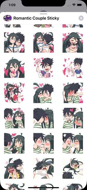 Romantic Love cute Stickers(圖2)-速報App