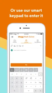 chegg math solver - math help iphone screenshot 3