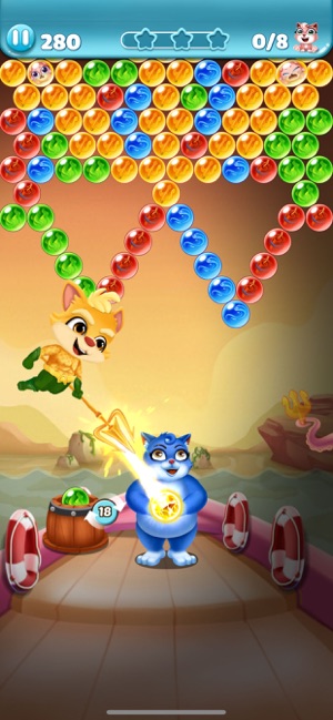 Cat Pop Island: Bubble Shooter(圖9)-速報App