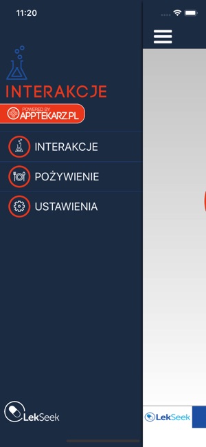 Aptekarz Interakcje