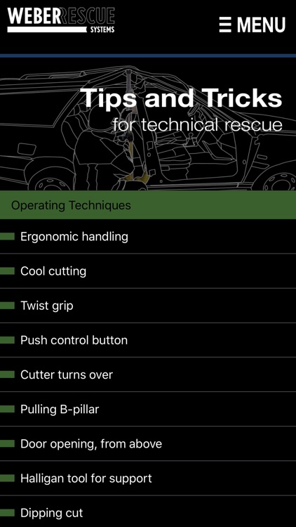 WEBER RESCUE Tips and Tricks