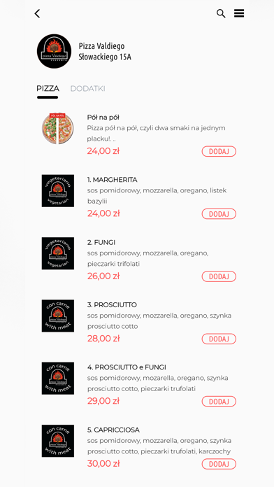 Screenshot #2 pour Pizza Valdiego