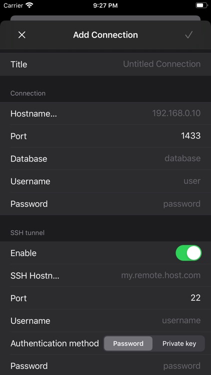 MSSQL Commander for iPhone screenshot-6