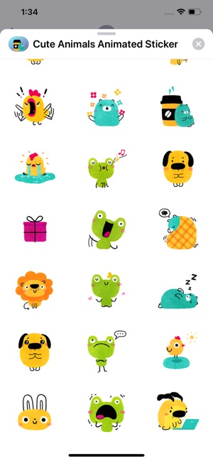 Cute Animals Animated Sticker(圖2)-速報App