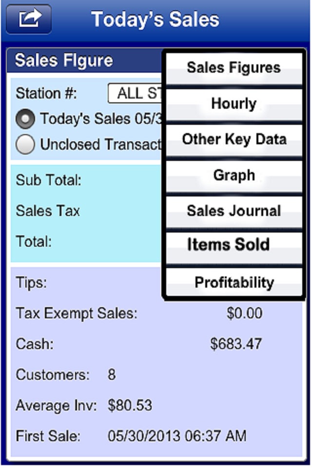 Lightning Online POS screenshot 3