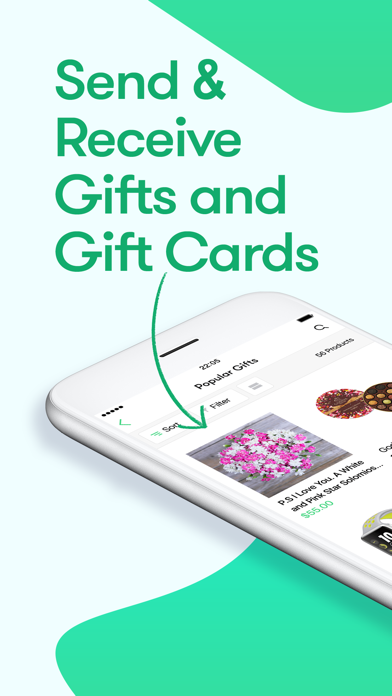 GiftsApp: Send Gifts & Flowers via Social Apps screenshot