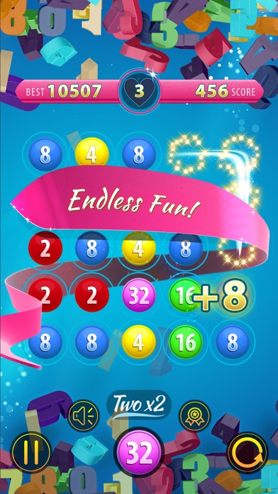 Two For 2: match the numbers! screenshot 2