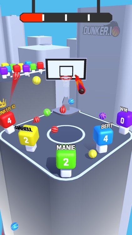 Dunker.io - Basketball Game