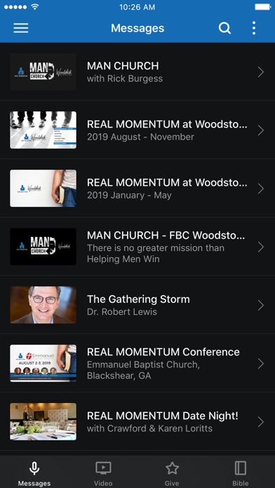 How to cancel & delete REAL MOMENTUM from iphone & ipad 1