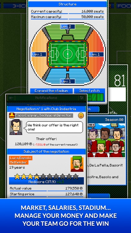 Pixel Manager: Football 2021 screenshot-3