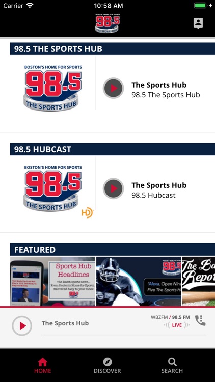 98.5 The Sports Hub