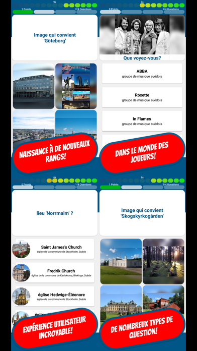 Screenshot #2 pour SUÈDE & STOCKHOLM Quiz
