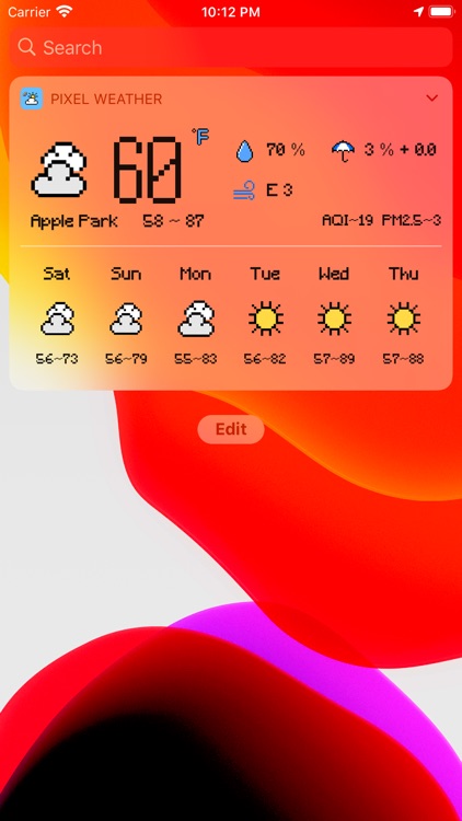 Pixel Weather - Forecast screenshot-6