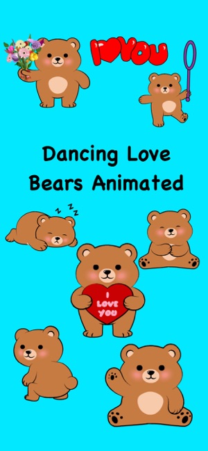 Dancing Love Bears Animated