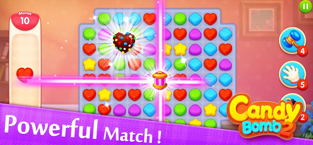 Candy Bomb 2: Match 3 Puzzle