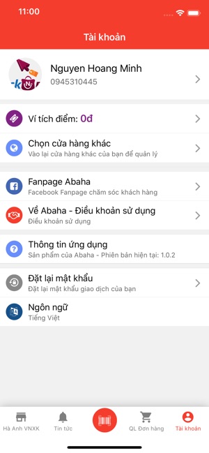 Abaha.vn - Quản lý cửa hàng