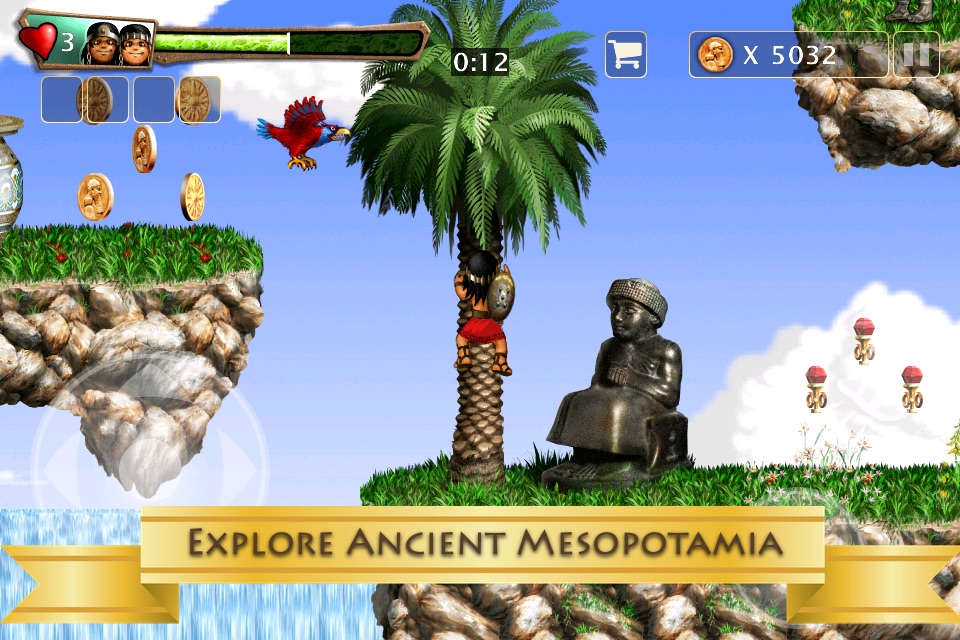 Babylonian Twins Platformer screenshot 2