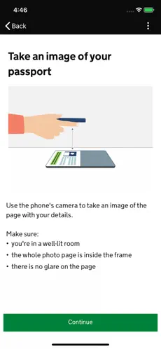 Captura 1 EU Exit: ID Document Check iphone