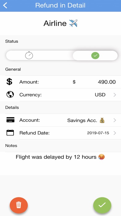 Refundtracker App screenshot 4