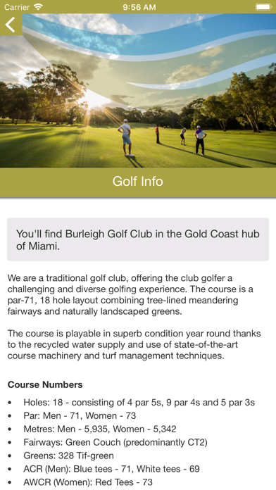 Burleigh Golf Club screenshot 3