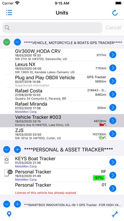 NV Logistics Logbook