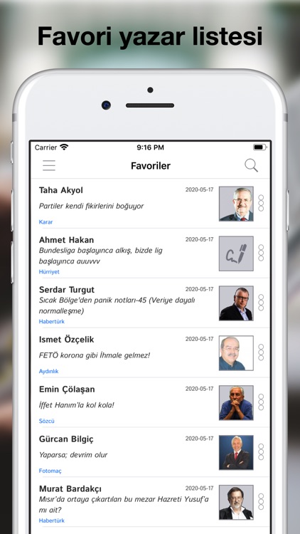 Yazar Takibi - Köşe Yazıları screenshot-3