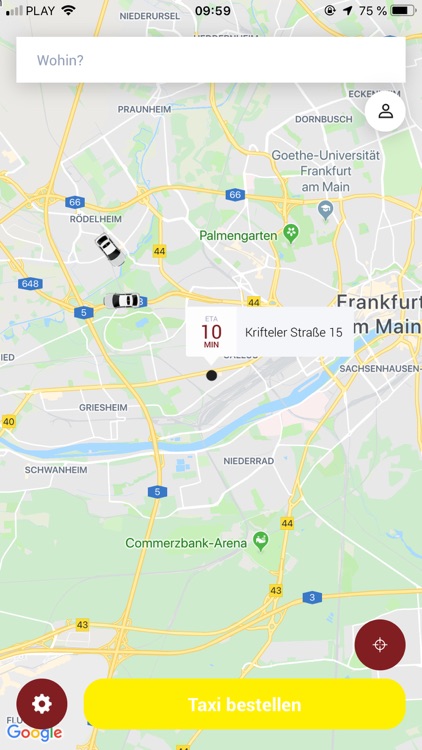 Taxi Frankfurt 55