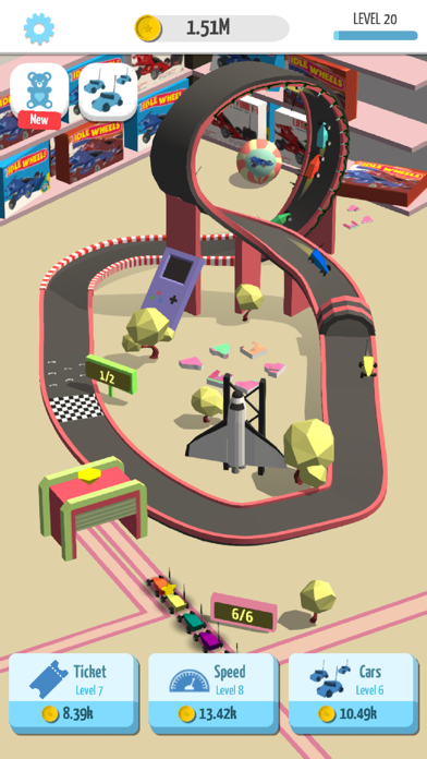 Idle Toy Race screenshot 4