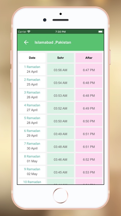 Ramadan Calendar 2020:Azan,Dua screenshot-3