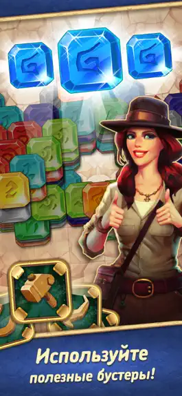 Game screenshot Jones Adventure Mahjong apk