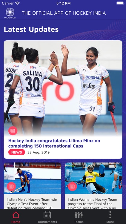 Hockey India Official App screenshot-4