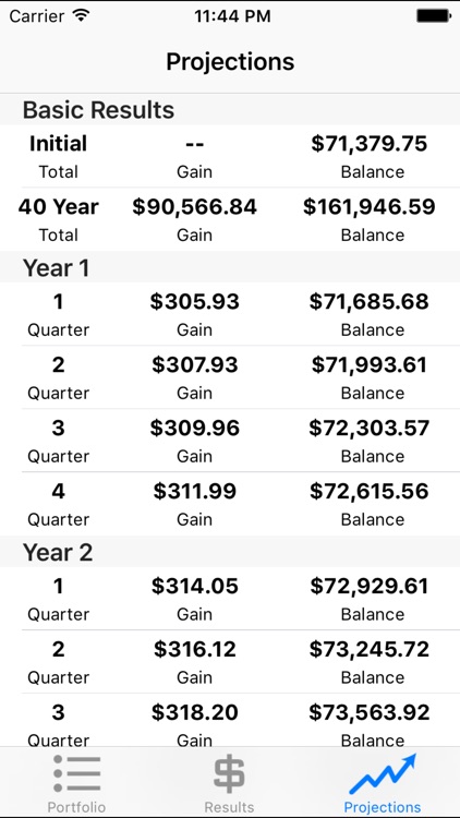 Dividender - Compound Interest screenshot-3