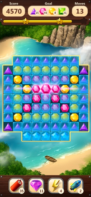 Jewels Planet  - Match 3 Game(圖1)-速報App