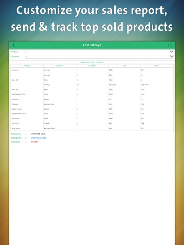 Daily Sales Record - POS, CRM screenshot 4