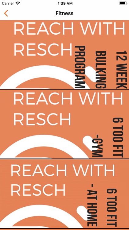 Reach with Resch