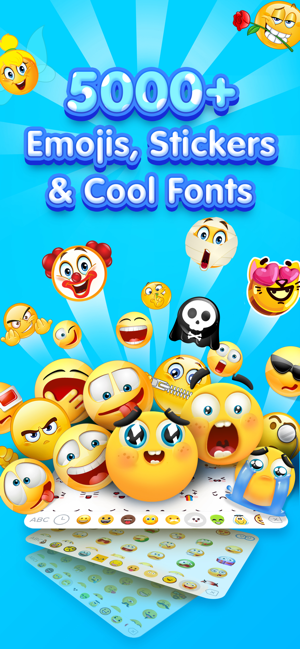 New Emoji & Fonts - RainbowKey(圖1)-速報App