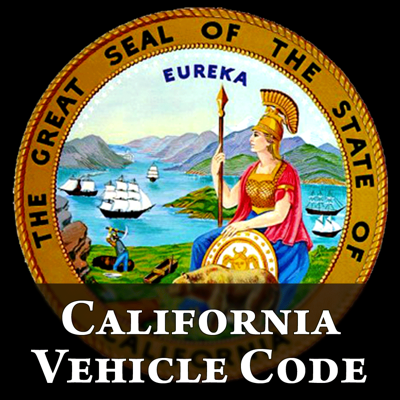 CA Vehicle Code 2020