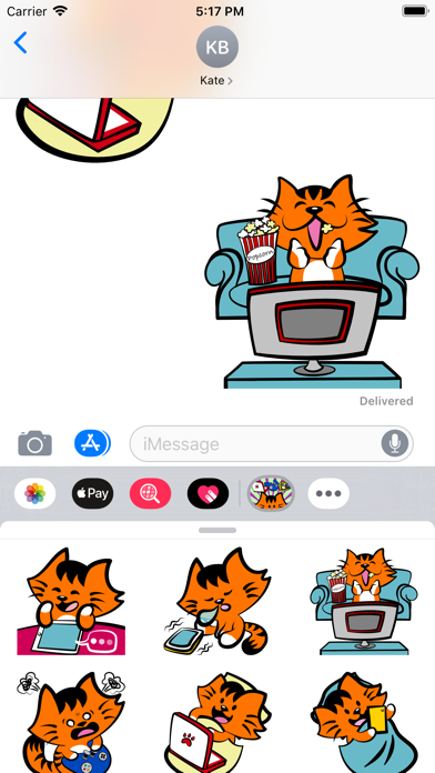 Kikimoji Fun - Cat Sticker screenshot 4