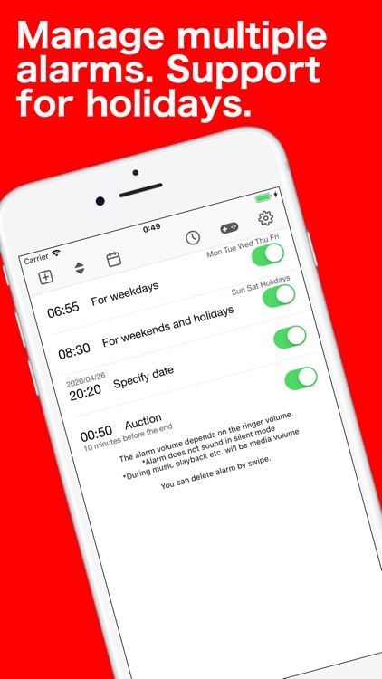 Last Alarm Clock/Wake Up Music screenshot-4