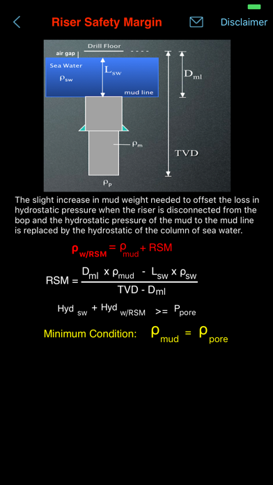 Riser Safety Margin screenshot 3