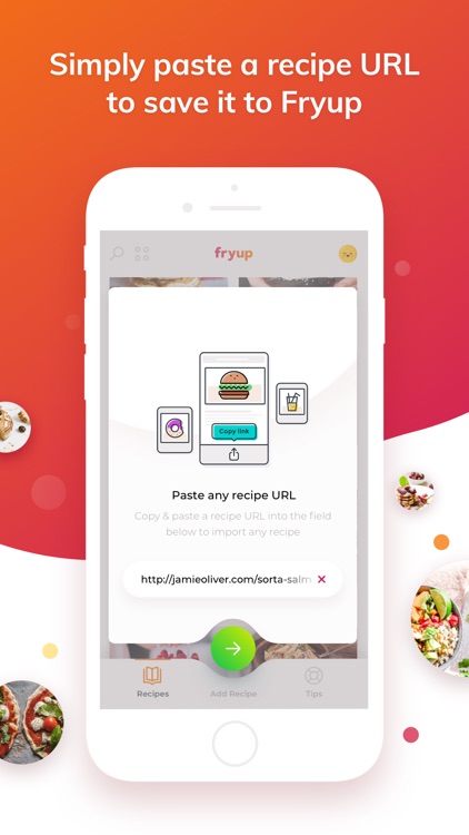 Fryup - organise your recipes