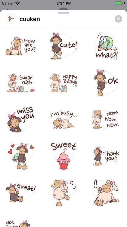 Nhãn Dán Cừu Ken