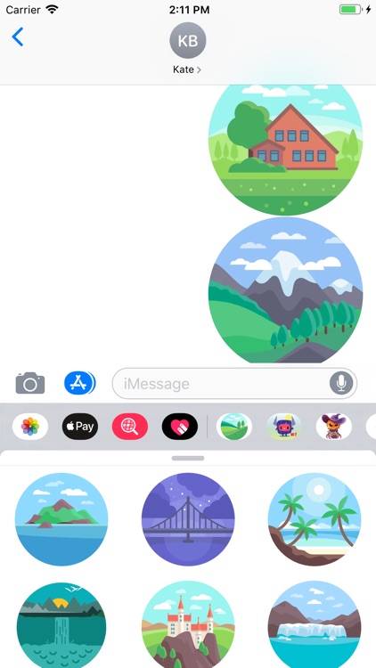 Simple Nature Sticker Pack