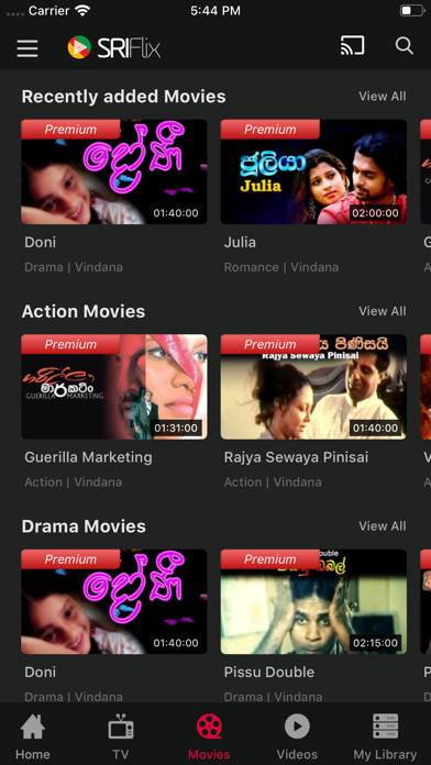 SRIFlix screenshot 2