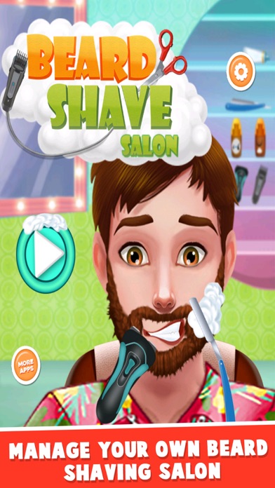 How to cancel & delete Crazy Beard Shaving Salon - Barber Games from iphone & ipad 1