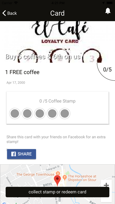 El Cafe Loyalty App screenshot 4