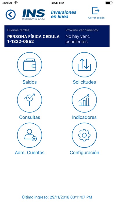 INS Inversiones screenshot 2