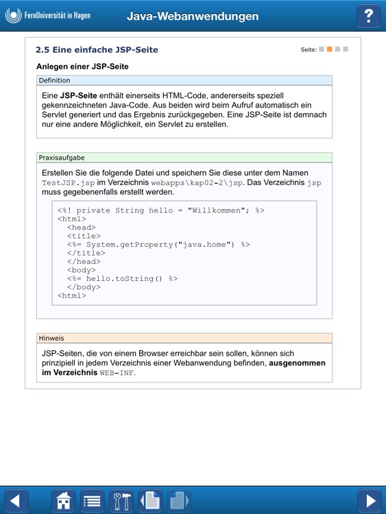 Java-Webanwendungen